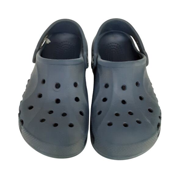 Crocs Clogs Kids Slip On Comfort Shoes Blue Boys 12/13 Water Shoe Summer - Picture 4 of 8